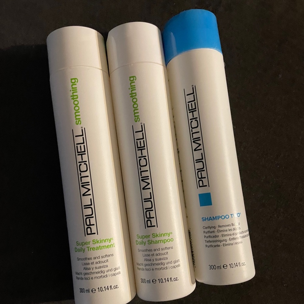 Paul Mitchell shampoos and conditioner